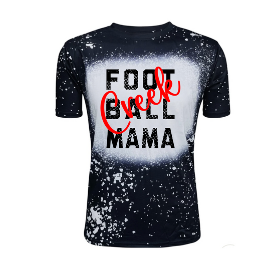 **LIMITED EDITION** Creek Football Mama Bleached tshirt