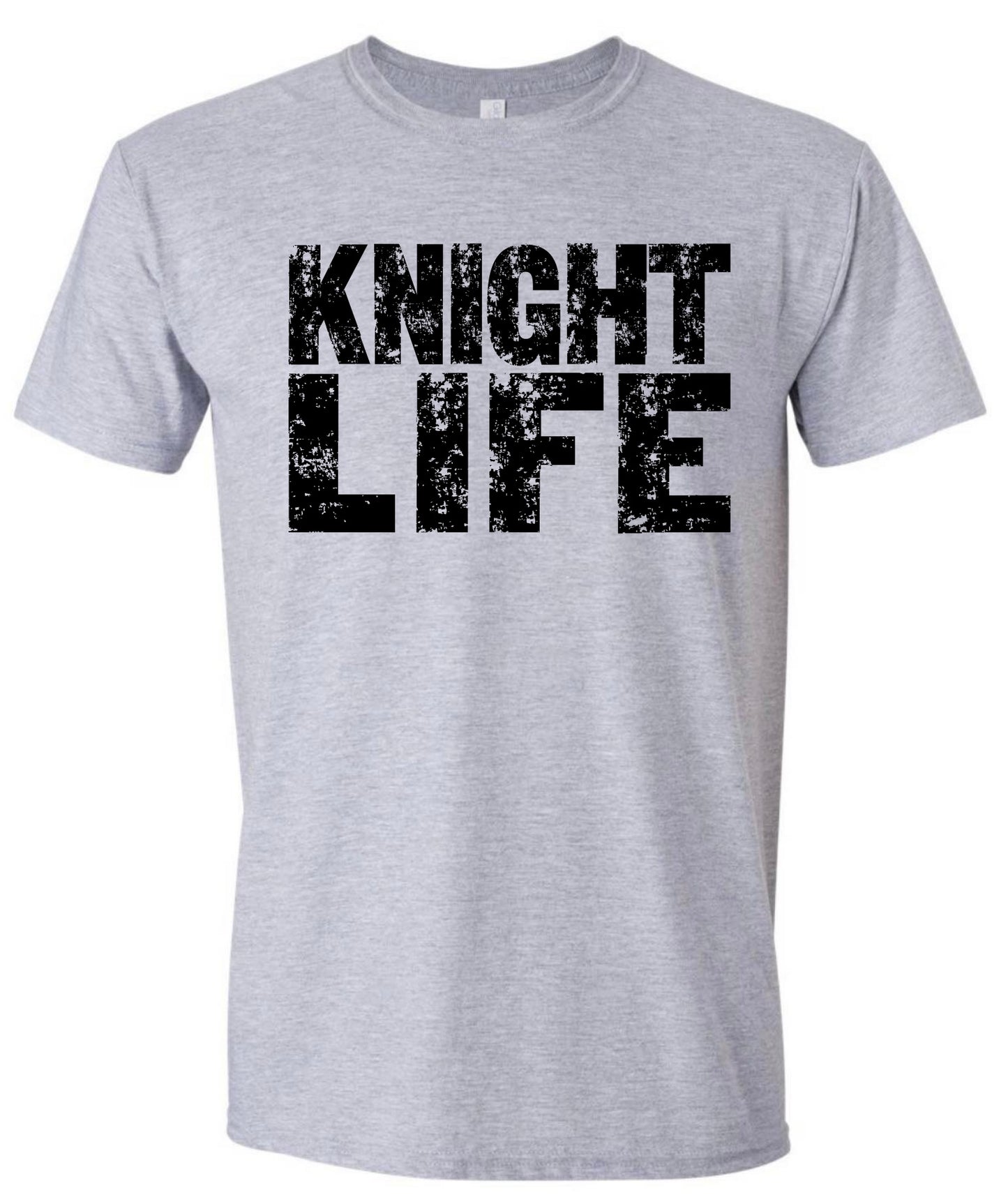 Distressed Knight Life Tshirt
