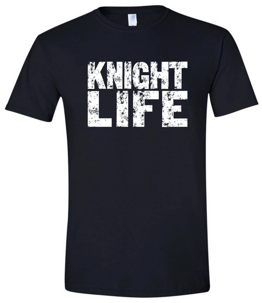 Distressed Knight Life Tshirt