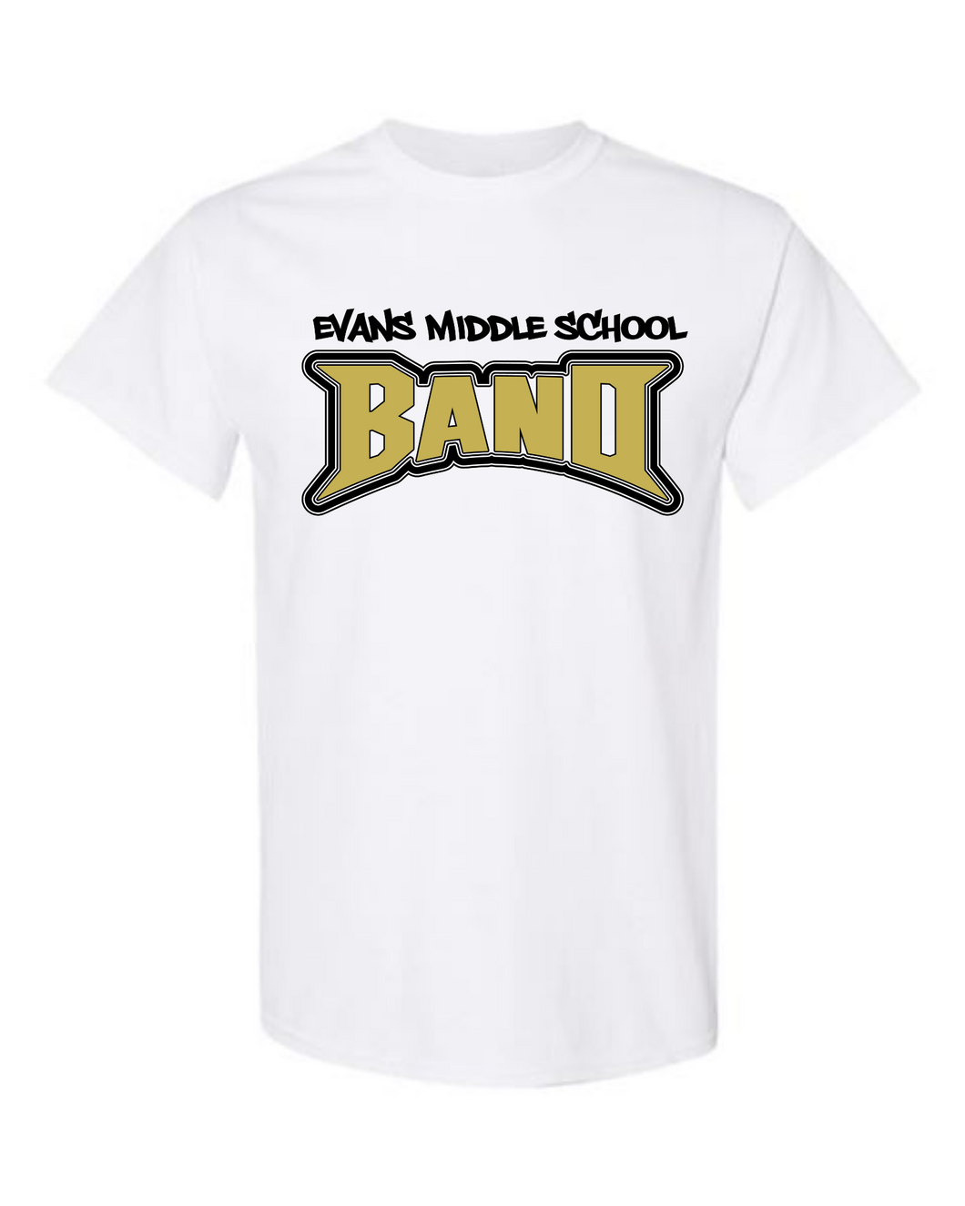 Evans Middle Abstract Band Tshirt