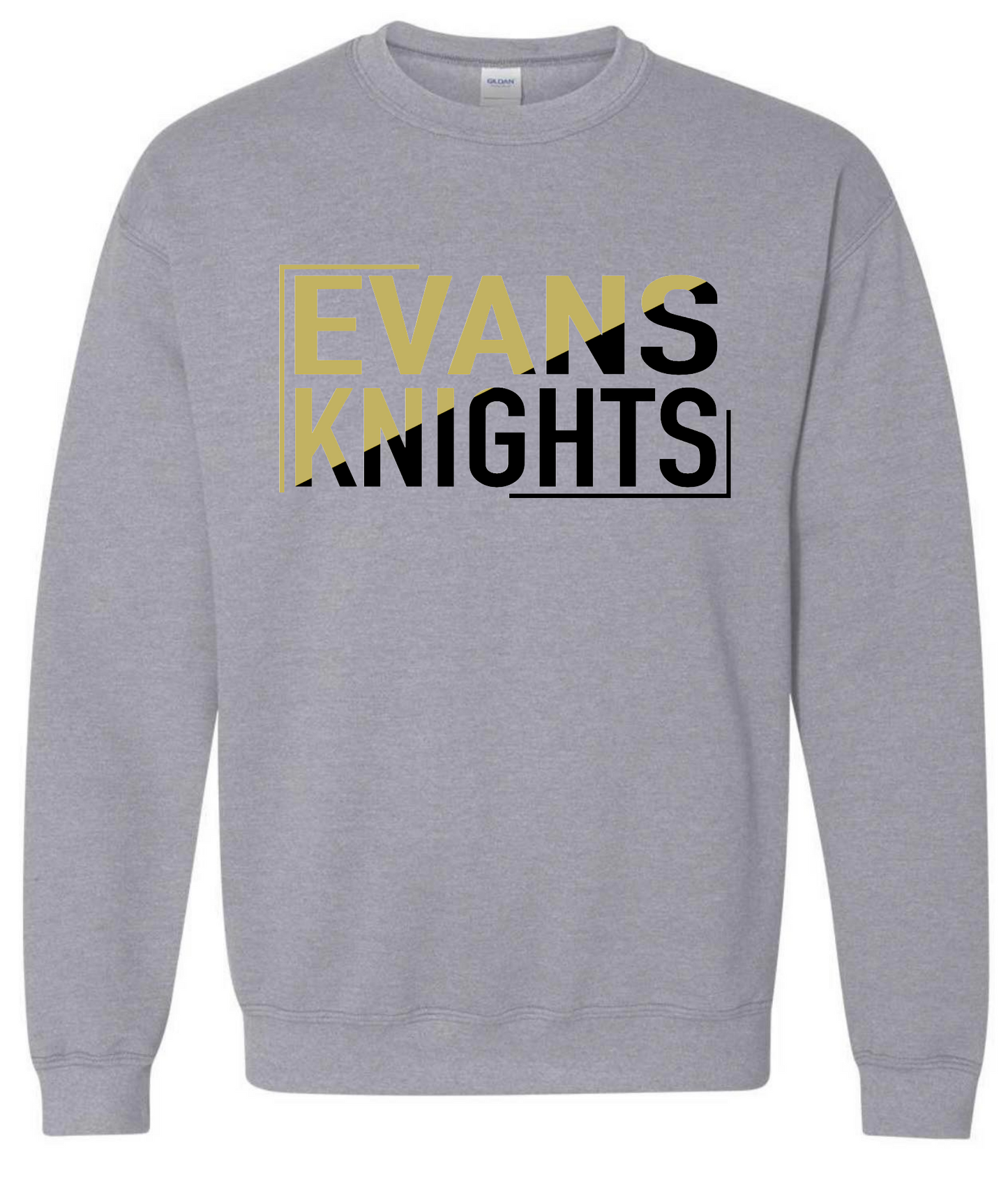 Evans Knights Split Color Sweatshirt