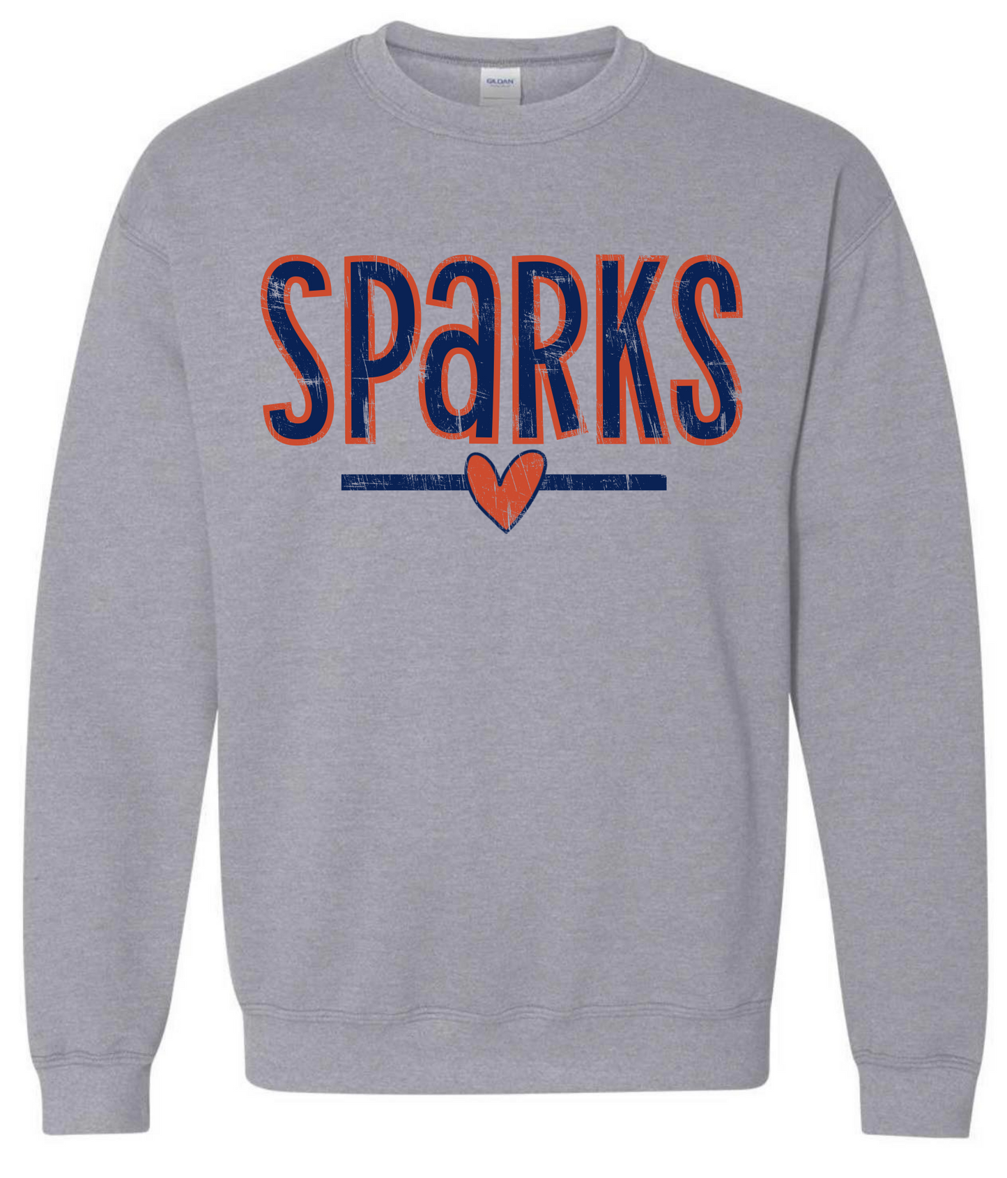 Sparks Heart Sweatshirt