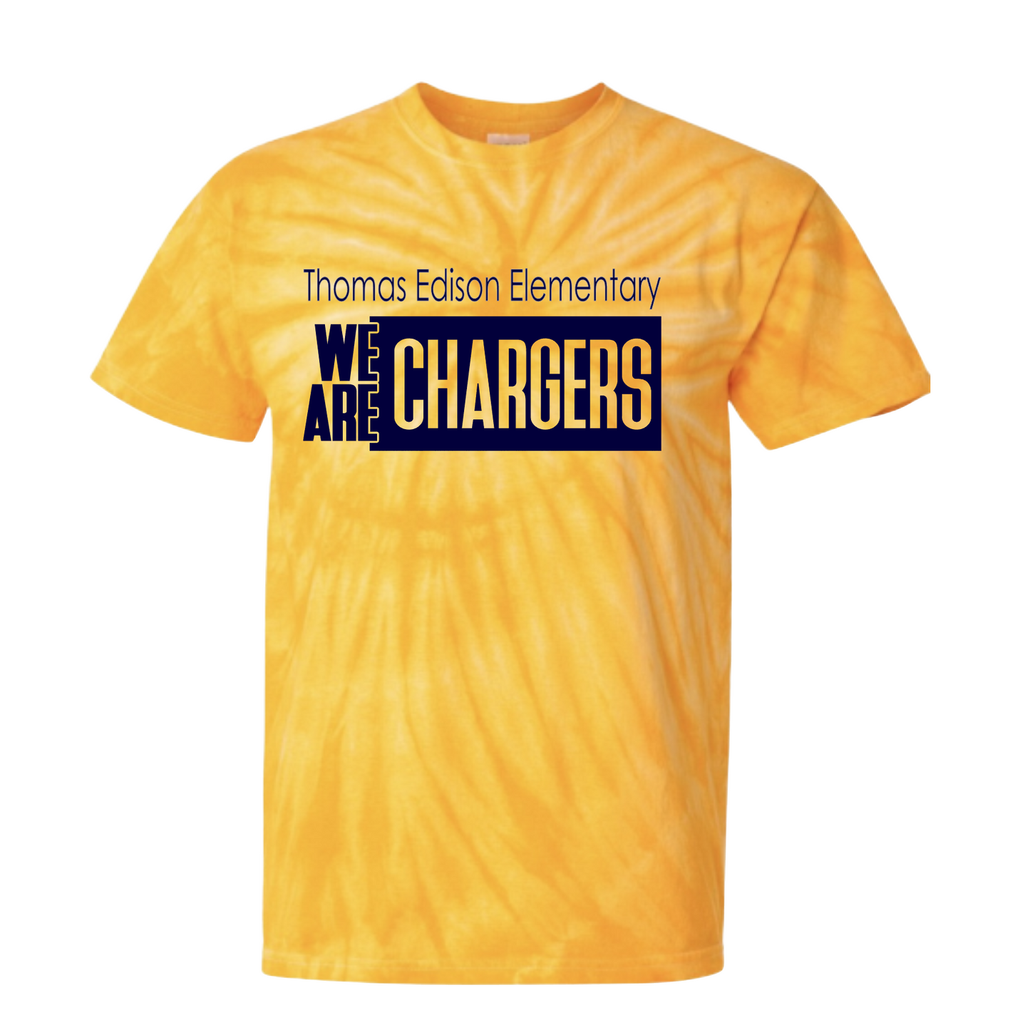 **LIMITED EDITION** We Are Chargers Tie Dye Tshirt