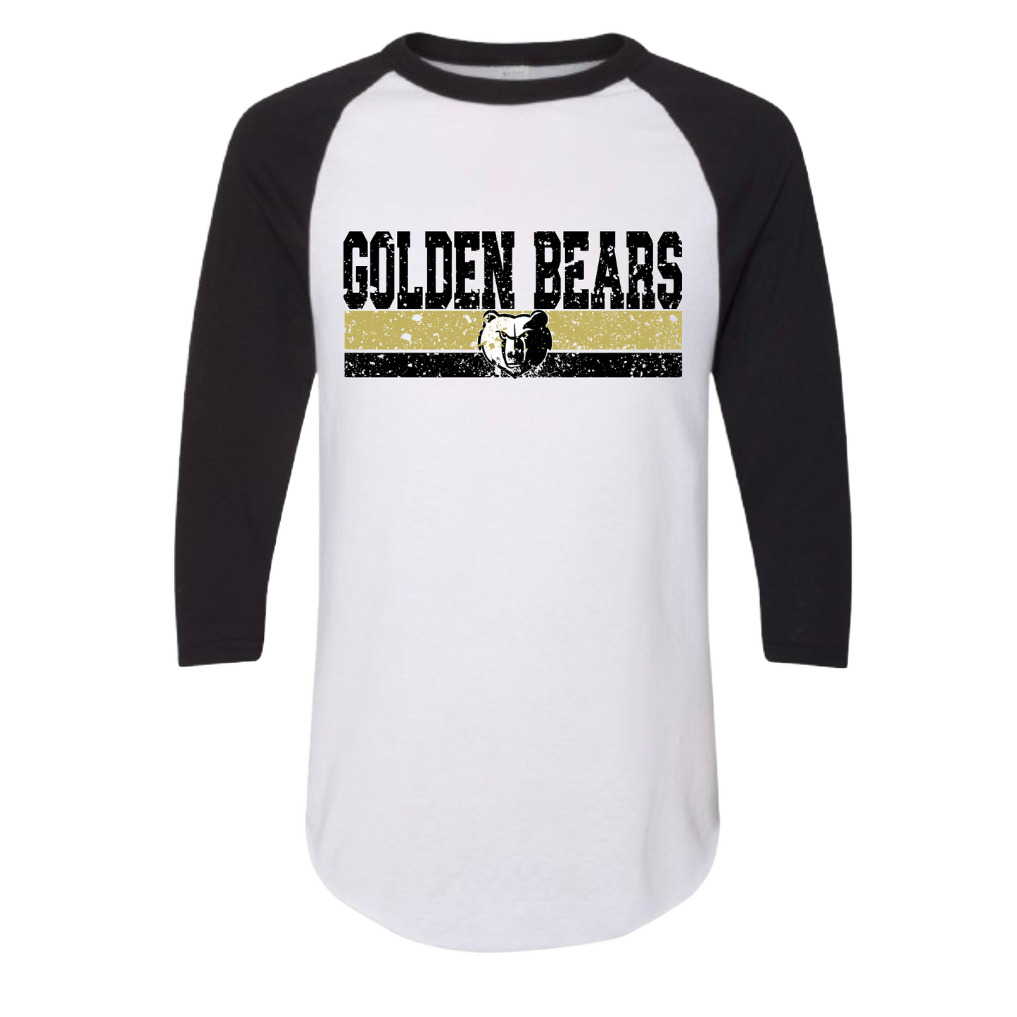 Golden Bears Varsity Stripe Raglan