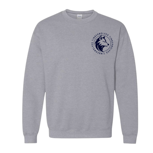 Timberwolves Circle Pocket Logo Sweatshirt