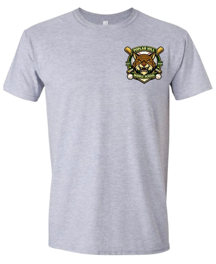 **LIMITED EDITION** PHMS Baseball Roster Tshirt