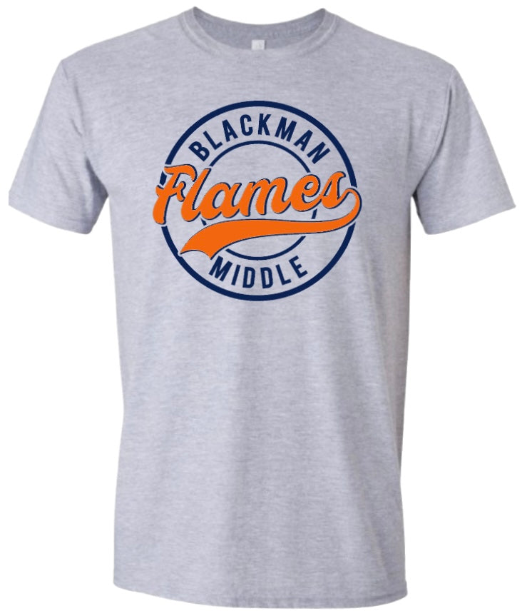 Blackman Middle Circle Tshirt