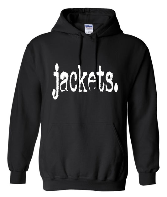 Jackets Typography Hoodie