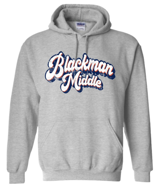 Blackman Middle Retro Hoodie