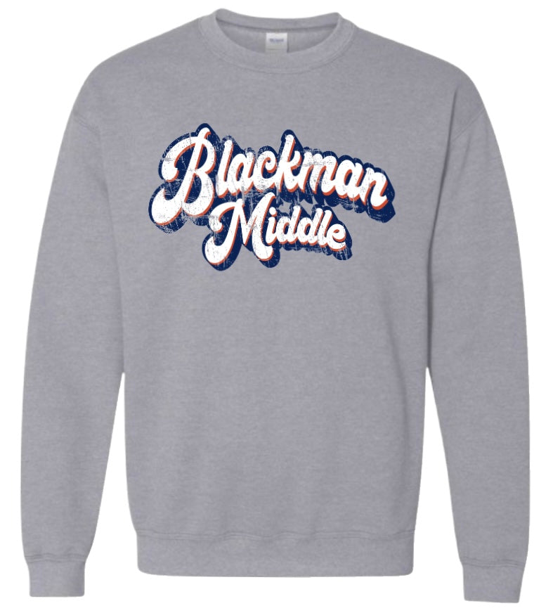 Blackman Middle Retro Sweatshirt