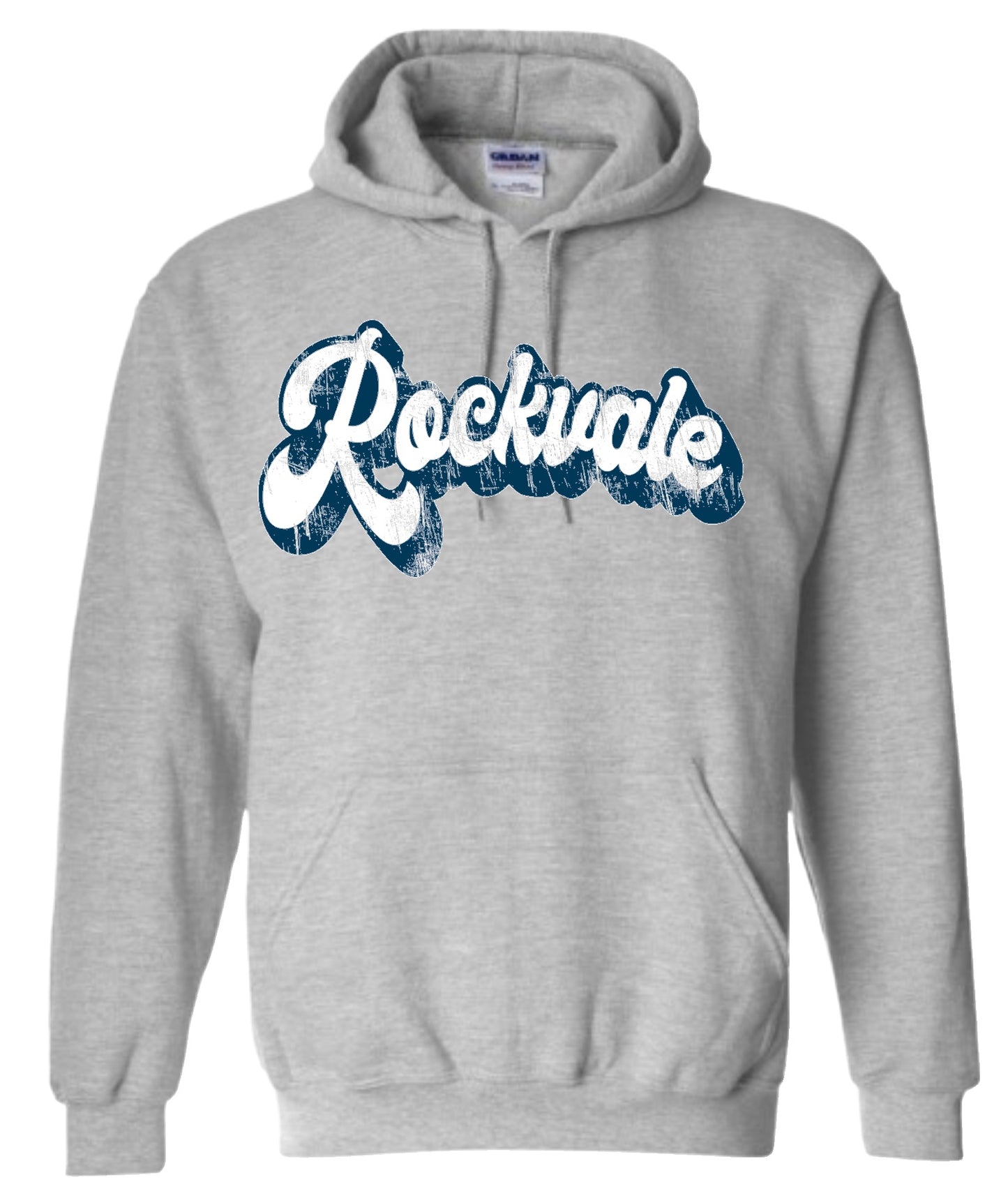 Rockvale Retro Distressed Hoodie