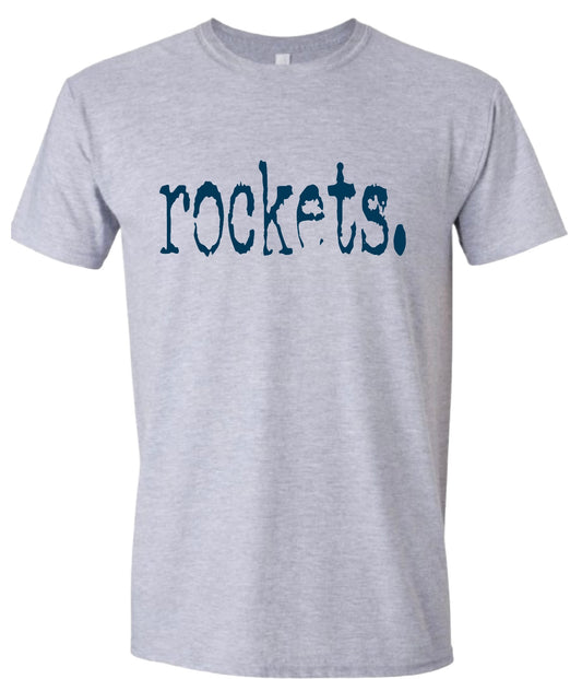 Rockets Typography Tshirt