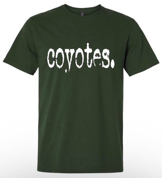 Coyotes Typography Tshirt