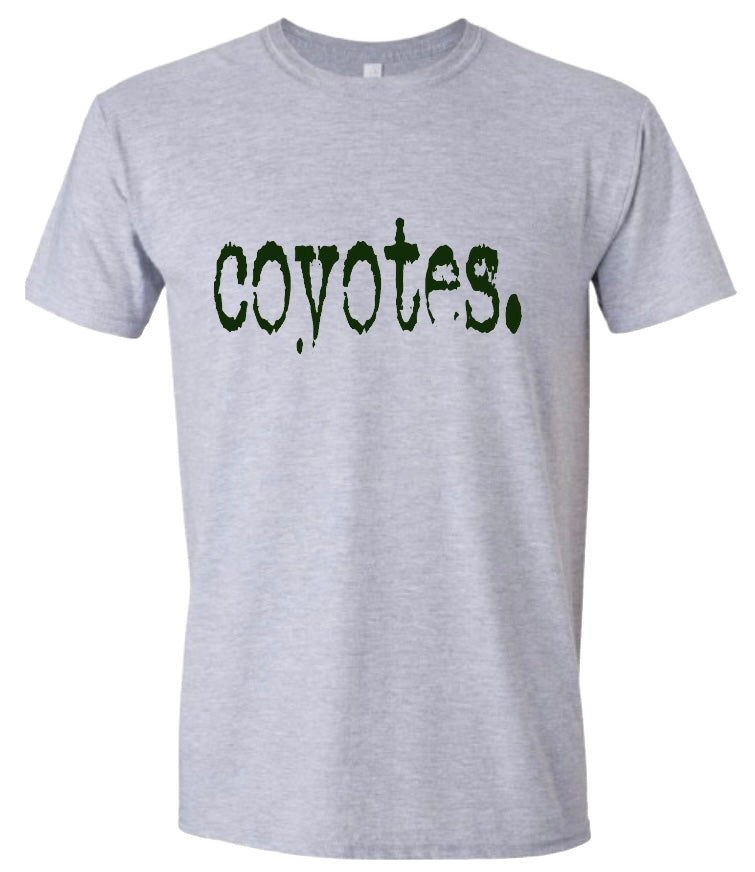 Coyotes Typography Tshirt