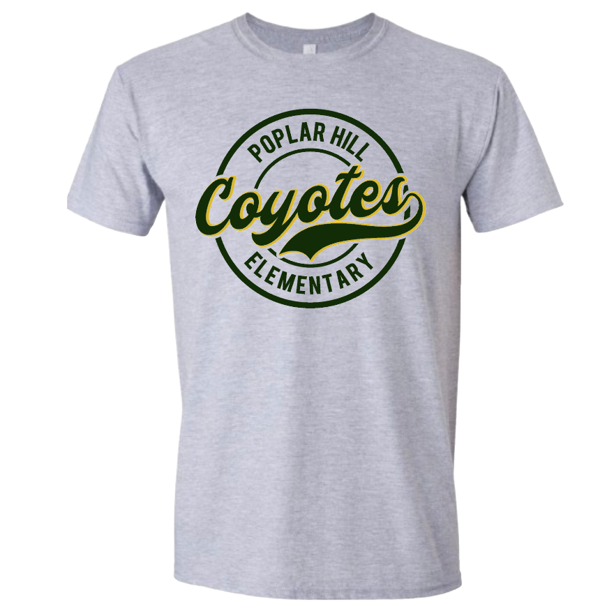 Poplar Hill Elementary Circle Tshirt