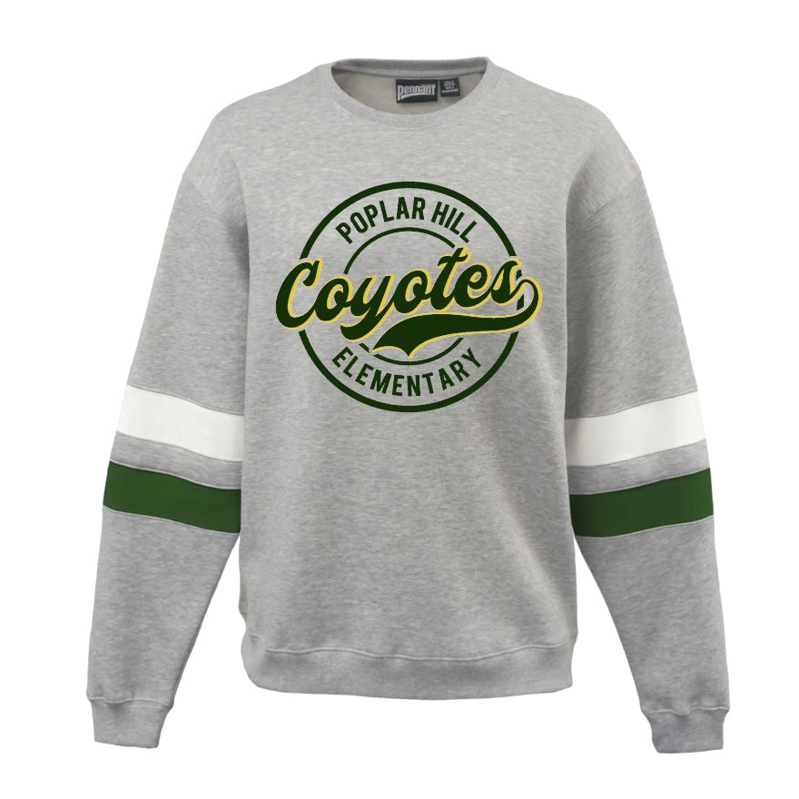 Poplar Hill Elementary Circle Varsity Sweatshirt