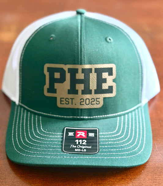 **LIMITED EDITION** PHE Hat Leather Patch Hat