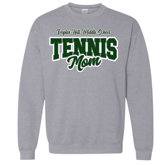 Poplar Hill Middle Tennis Mom Sweatshirt
