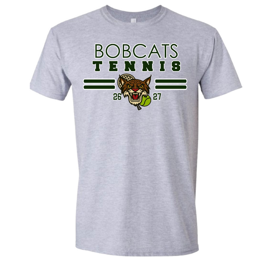 Bobcats Tennis Stripe Tshirt