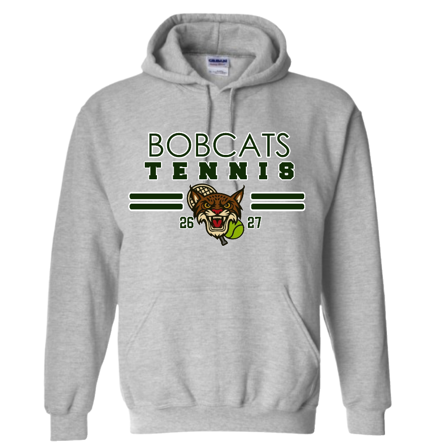 Bobcats Tennis Stripe Hoodie