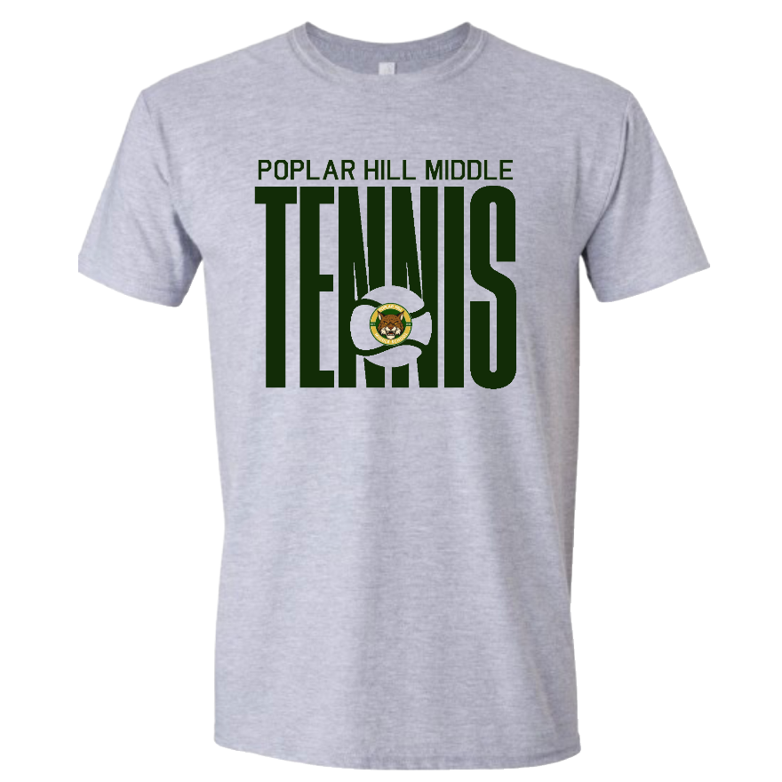 Poplar Hill Middle Stretch Tennis Tshirt