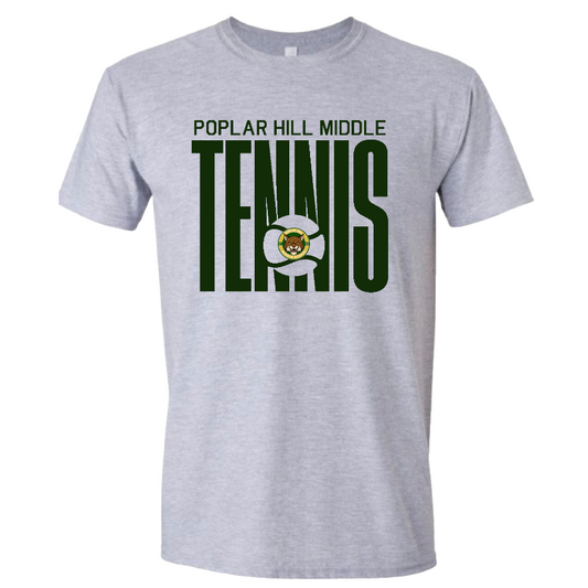 Poplar Hill Middle Stretch Tennis Tshirt