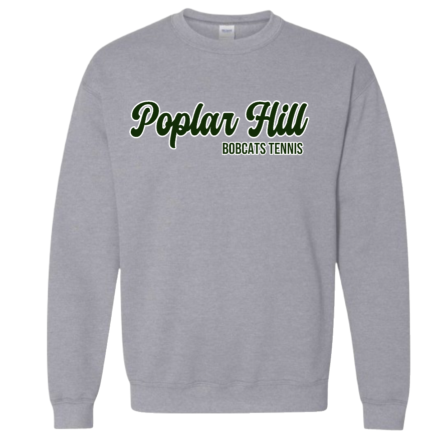 Poplar Hill Tennis Script Sweatshirt