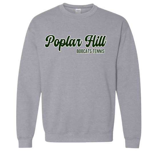 Poplar Hill Tennis Script Sweatshirt