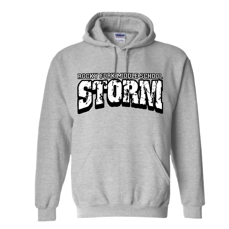 Storm Crackle Design Hoodie