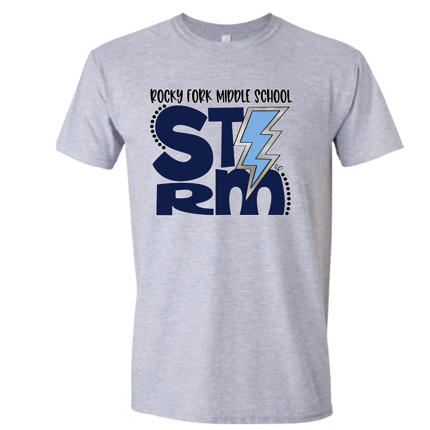 Stacked Storm Bolt Tshirt