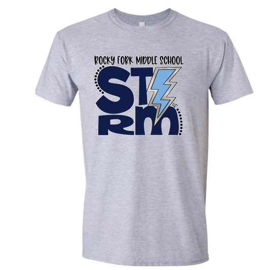 Stacked Storm Bolt Tshirt