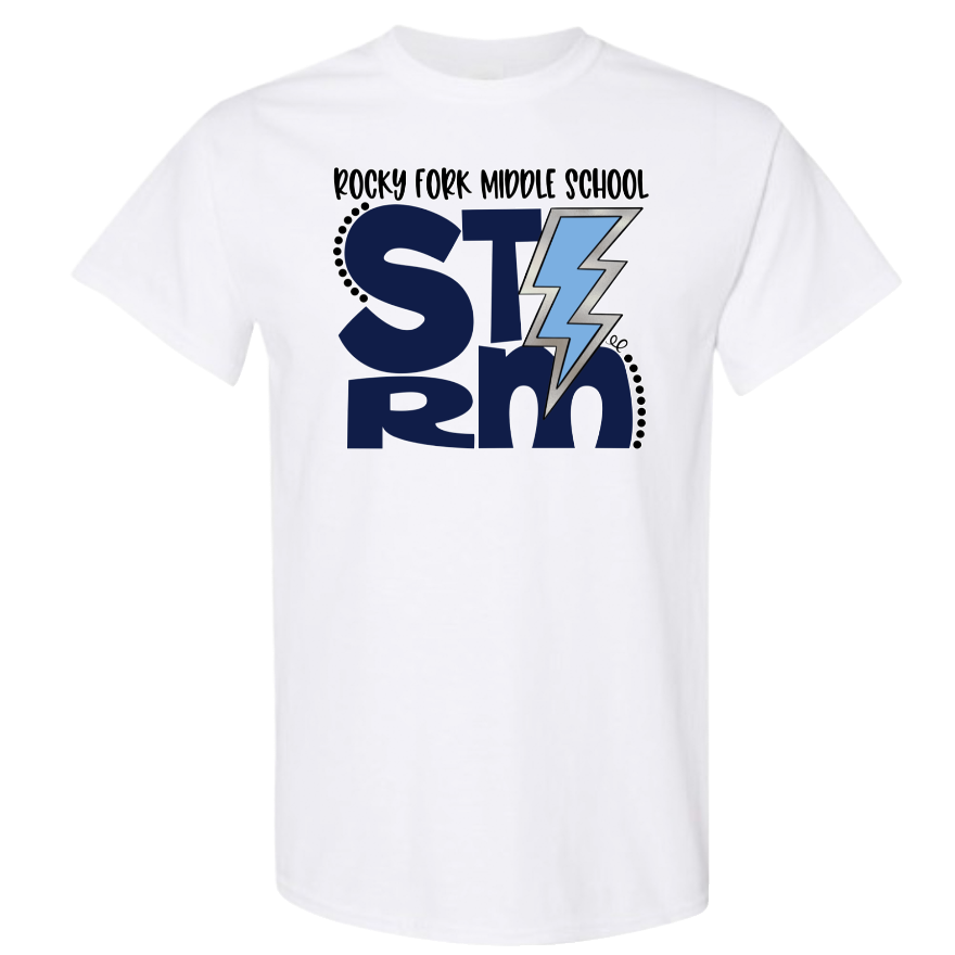Stacked Storm Bolt Tshirt