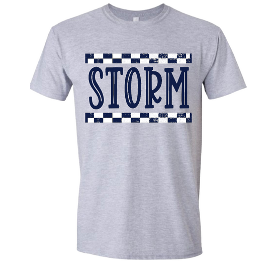 Checkered Storm Tshirt