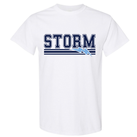 Storm Varsity Lines Bolt Tshirt