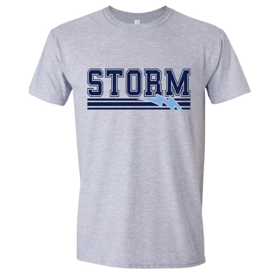 Storm Varsity Lines Bolt Tshirt