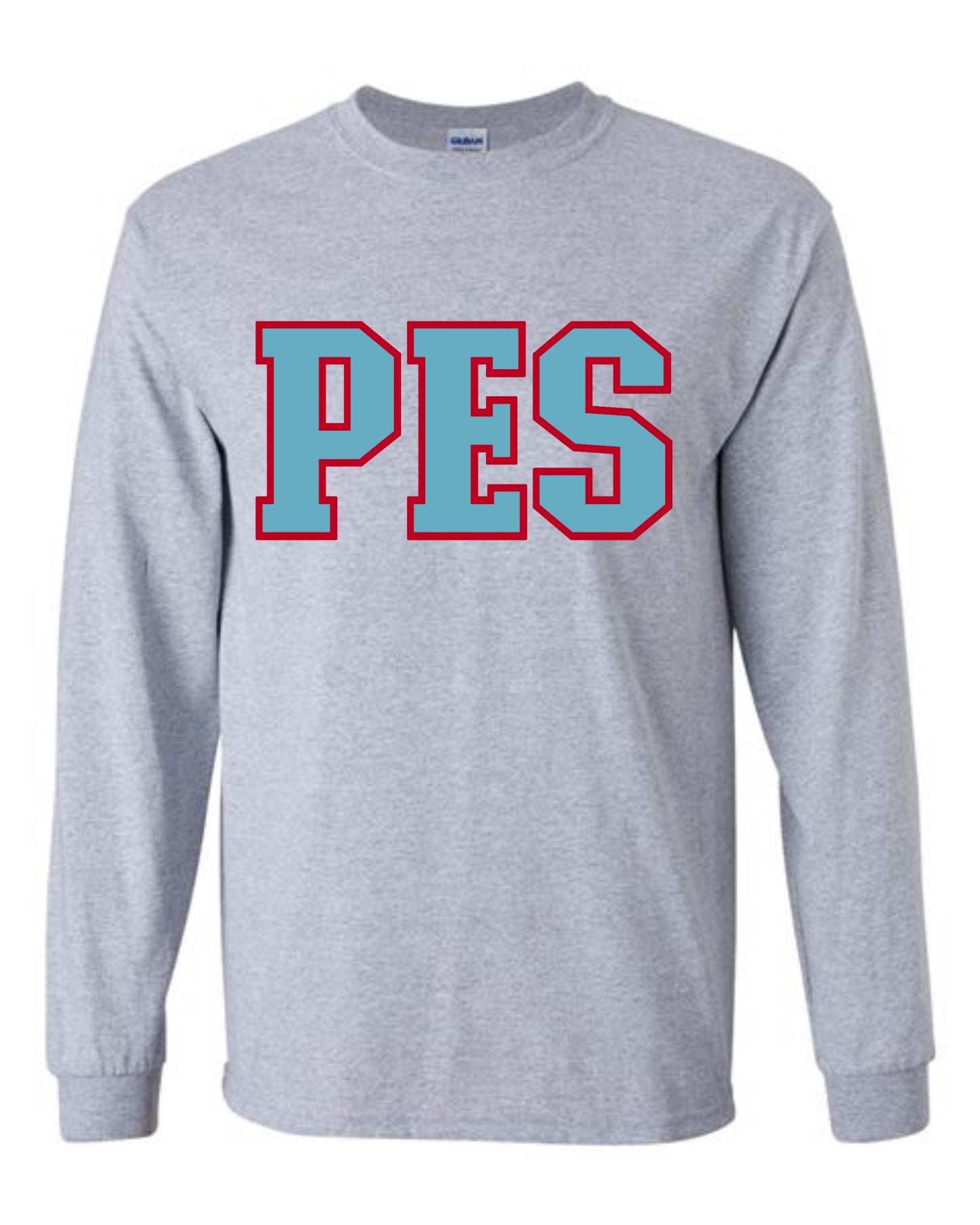 PES Block Long Sleeve Tshirt