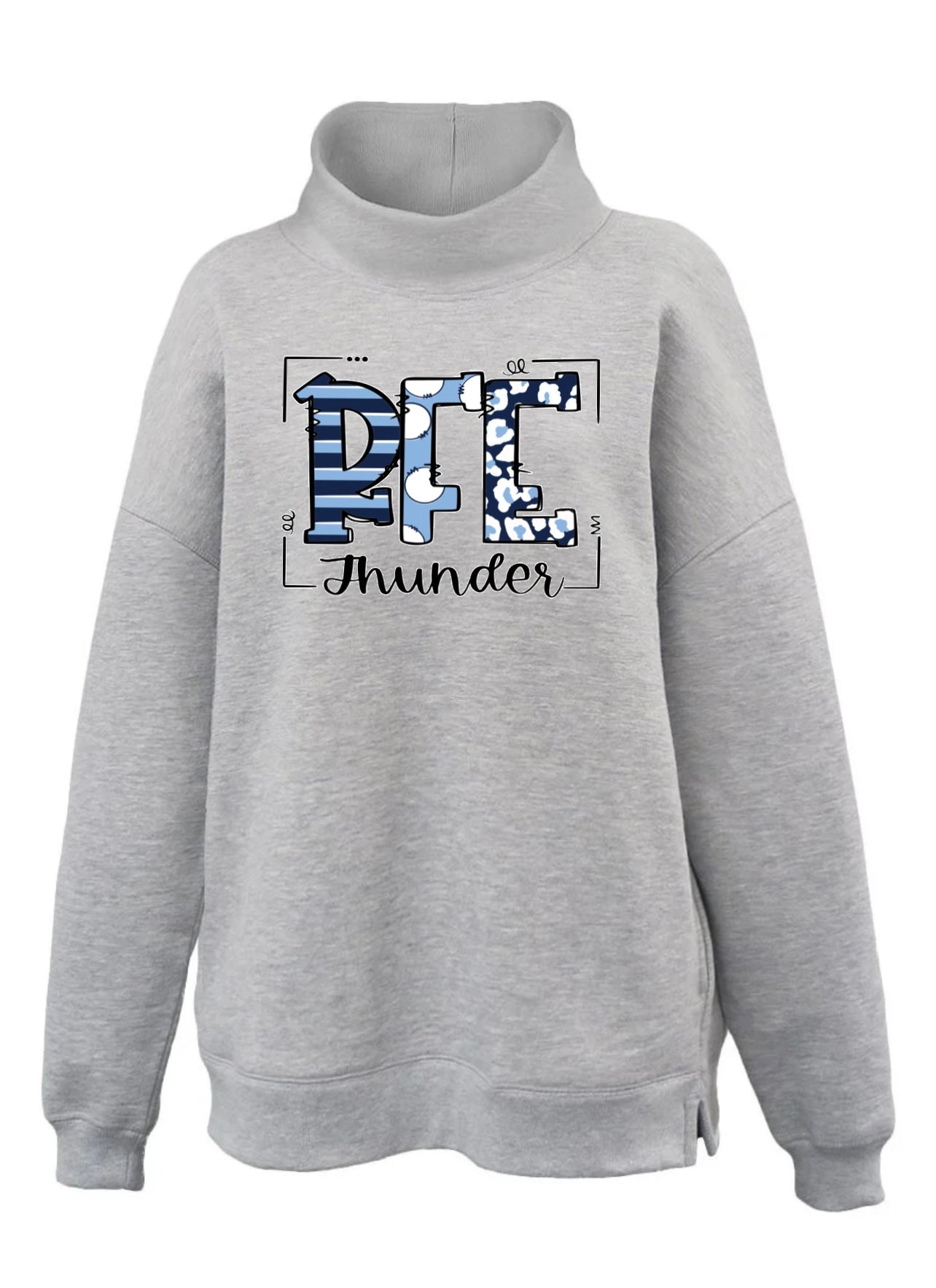 **LIMITED EDITION** RFE Doodle Mock Neck Sweatshirt