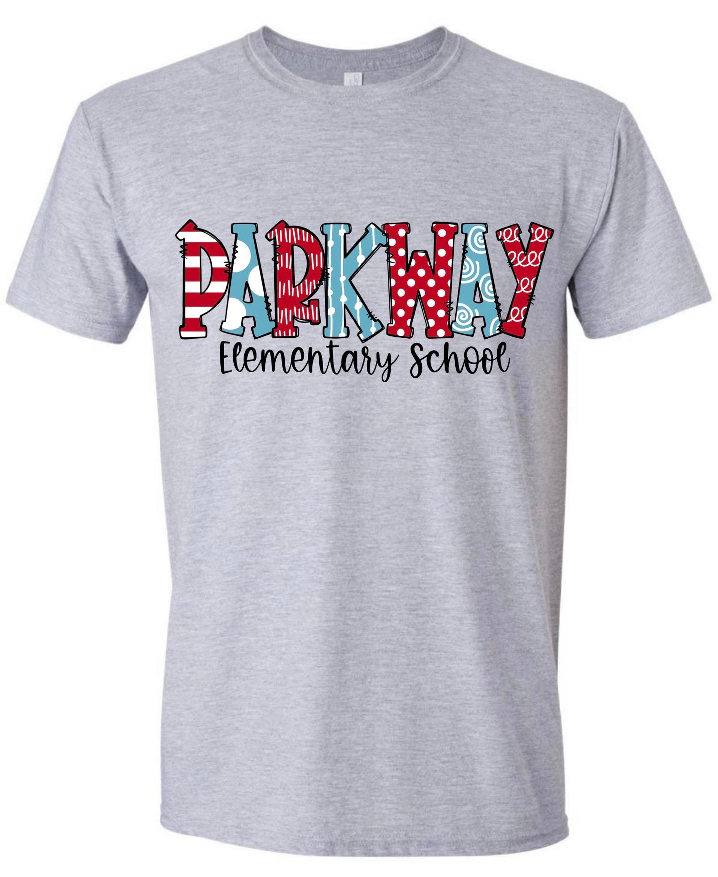 Parkway Elementary Doodle Tshirt