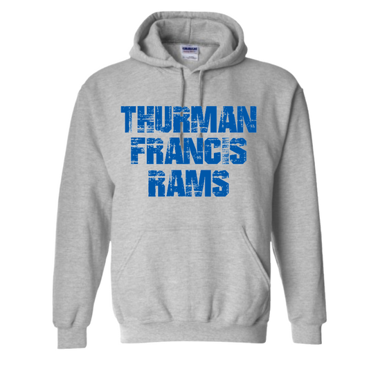 Thurman Francis Distressed Hoodie