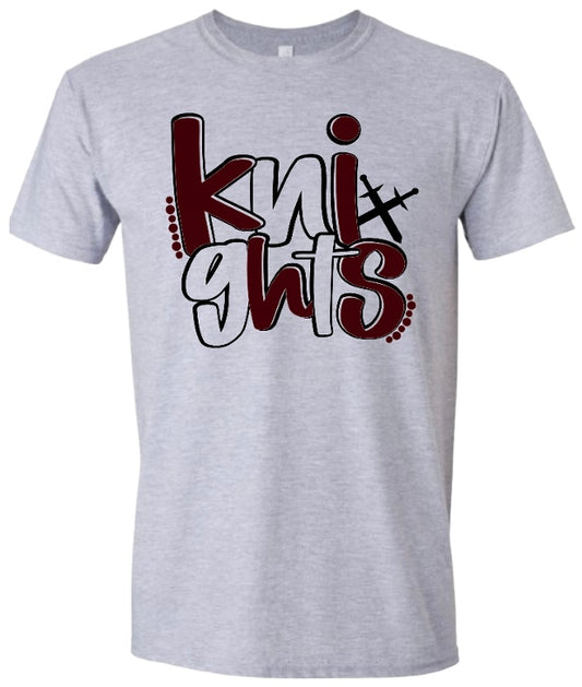 Knights with Sword Tshirt