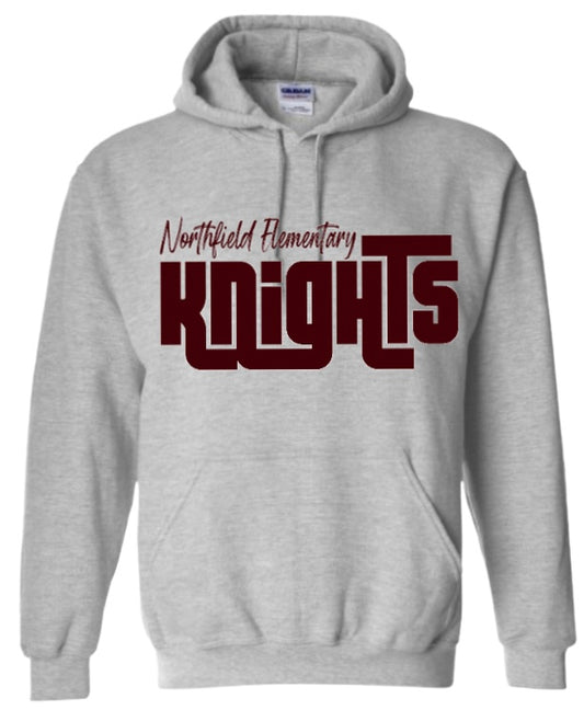 Northfield Elementary Knights Bold Hoodie