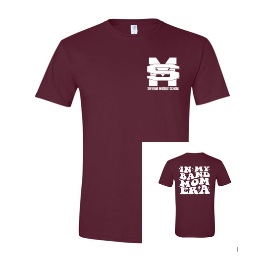 Smyrna Middle Band Mom Era Tshirt