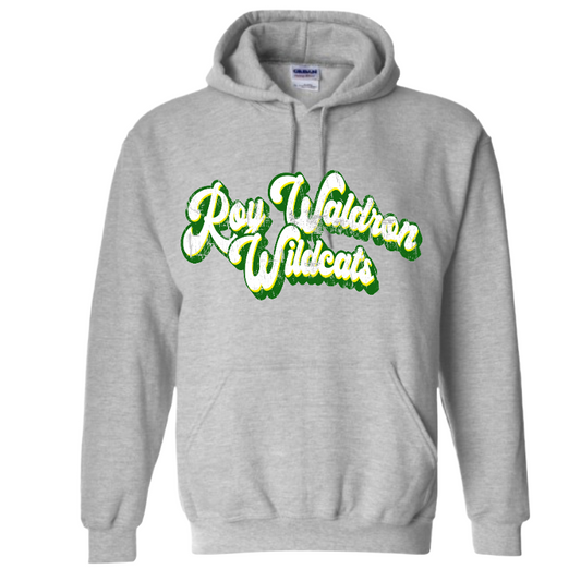 Roy Waldron Wildcats Retro Hoodie