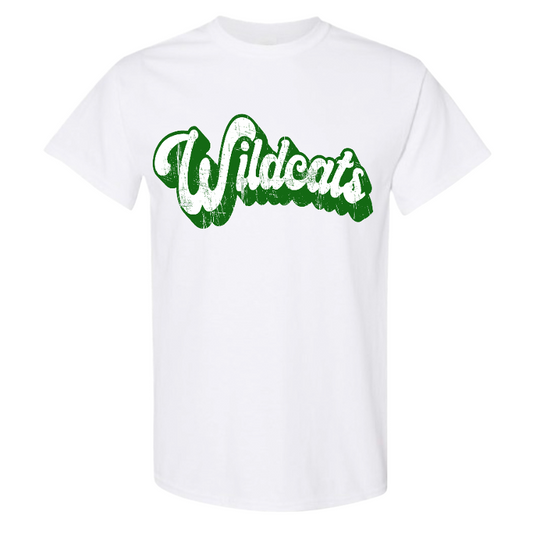 Wildcats Distressed Tshirt