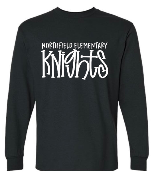 Northfield Elementary Knights Quirky Longsleeve Tshirt