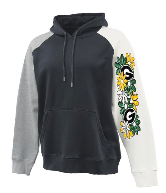 **LIMITED EDITION** Logo G Floral Sleeve Hoodie