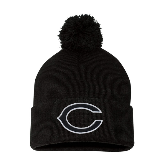 Logo C Embroidered Patch Beanie