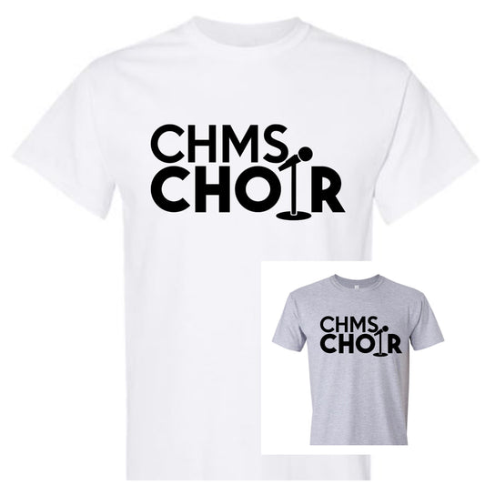 CHMS Choir Mic Tshirt