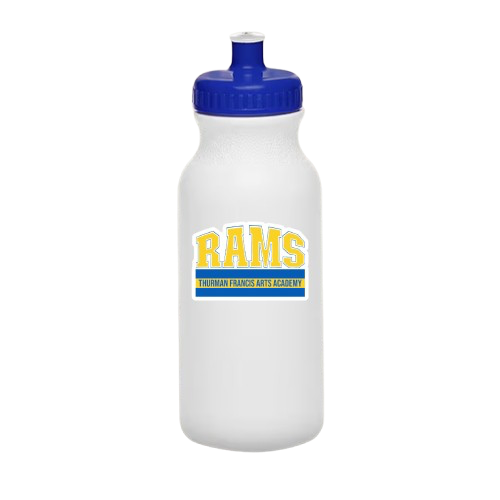 RAMS Varsity Plastic Water Bottle *while supplies last**