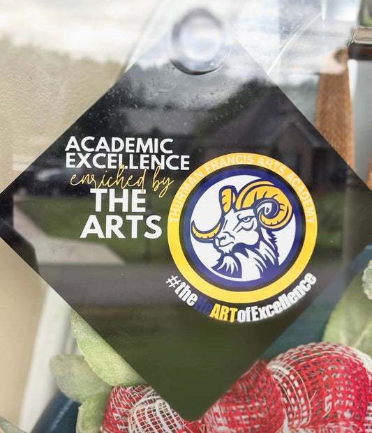 Thurman Francis Window Sign/Locker Hanger